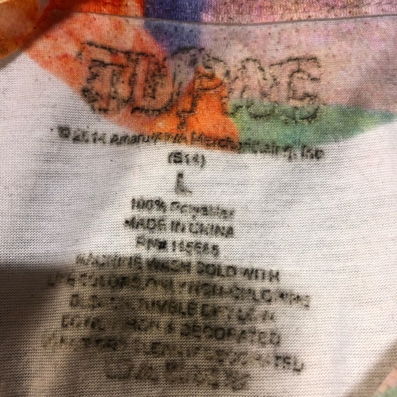 Unique Tupac Shakur Tee T-Shirt Ladies L 2014 Tupac brand - Picture 3 of 9